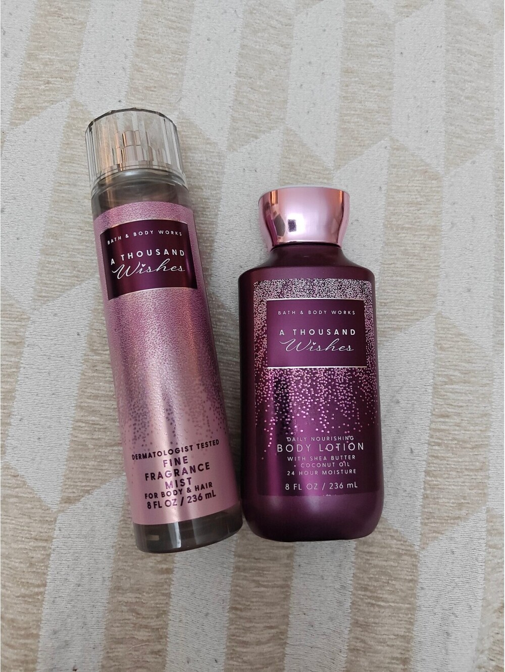 Bath & Body Works | A Thousand Wishes Fragrance Mist & Body Lotion Set | 8 fl oz